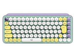 ロジクール POP KEYS Mechanical Wireless Keyboard K730PL 茶軸 ...