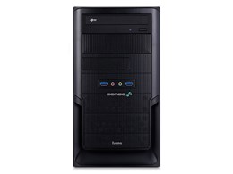 SENSE-M0P5-R55G-QCX Ryzen 5 5600G/16GBメモリ/500GB SSD/NVIDIA T1000/500W