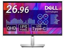 ポイント20倍】Dell Technologies 液晶ディスプレイ27型/2560×1440/USB