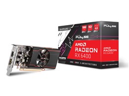 SAPPHIRE PULSE Radeon RX 6400 GAMING 4GB GDDR6