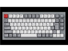 Q1 QMK Custom Mechanical Keyboard �m�u�o�[�W���� Q1-N2-JIS �� [�V���o�[�O���[]
