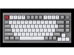 Q1 QMK Custom Mechanical Keyboard �m�u�o�[�W���� Q1-N1-US �Ԏ� [�V���o�[�O���[]
