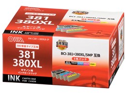 INK-C381+380XLB5P [Lmp BCI-381+380XL/5MP 5FpbN]