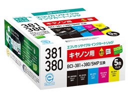 【宅急便配送】キヤノン正規品 BCI-381+380/5MP 5色マルチパック