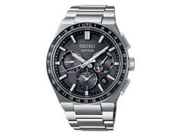セイコー SEIKO 腕時計 メンズ SBXC111 アストロン ネクスター 5Xシリーズ チタニウム NEXTER 5X series Titanium GPS衛星電波ソーラー（5X53） ブラックxシルバー アナログ表示