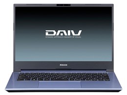 DAIV 4N-M16-KK i.com Core i7 1165G7/GTX 1650Ti/16GB/512GB NVMe SSD/14^tHDtڃf #22054N-TGL-KK