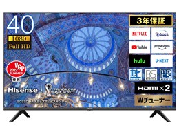 有線LAN端子2021年製！40V型 液晶テレビ ハードディスク 1TB内蔵 フルハイビジョン