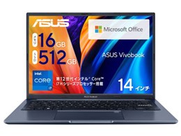 ASUS Vivobook 14X X1403ZA Core i7 12700H/16GBメモリ/512GB SSD/14型 