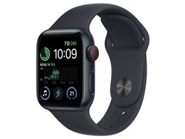 Apple Apple Watch SE 第2世代 GPS+Cellularモデル 40mm MNPL3J/A [ミッドナイトスポーツバンド]  価格比較 - 価格.com