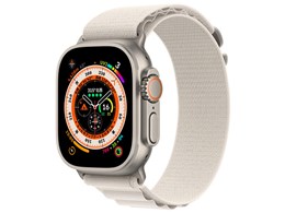 【新品 未使用】Apple Watch ultra スターライトアルパインループ