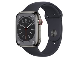 Apple Apple Watch Series 8 GPS+Cellularモデル 45mm MNKU3J/A  [グラファイトステンレススチールケース/ミッドナイトスポーツバンド] 価格比較 - 価格.com