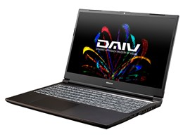 DAIV 5N-M32-KK i.com Core i7 12700H/RTX 3060/32GB/1TB NVMe SSD/15.6^tHDtڃf #22095N-ADLABW11-H-KK