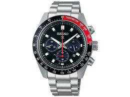 SEIKO クロノグラフ（訳あり） 　ペプシカラー SEIKO セイコー クロノグラフ アラビア数字文字盤 （海外モデル