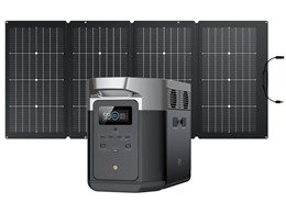 EcoFlow Technology EcoFlow DELTA 2+220W両面受光型ソーラーパネル 