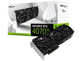 PNY GeForce RTX 4070 Ti 12GB VERTO LED トリプルファン