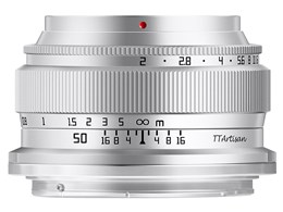 銘匠光学 TTArtisan 50mm f/2 (S) シルバー [ソニーE用] 価格比較