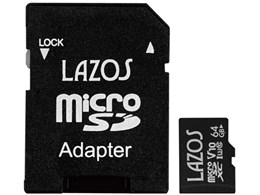 リーダーメディアテクノ Lazos L-B64MSD10-U3V10 [64GB] 価格比較