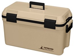 CAPTAIN STAG - 【キャプテンスタッグ】クーラーボックス 60L クーラーボックス リガードホイールクーラー 大容量 キャスター