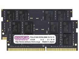 CB32GX2-SOD4U2666 [SODIMM DDR4 PC4-21300 32GB 2g]