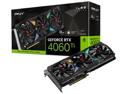 PNY GeForce RTX 4060 Ti 8GB XLR8 ゲーミング VERTO EPIC-X