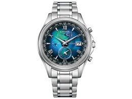 エクシード エコ・ドライブ電波時計 ダブルダイレクトフライト UNITE with BLUE 限定モデル AT9130-77L