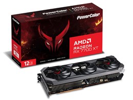 PowerColor Red Devil AMD Radeon RX 7700 XT 12GB GDDR6 RX7700XT 12G-E/OC [PCIExp 12GB]