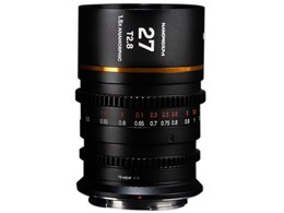 LAOWA Nanomorph 27mm T2.8 1.5x Cine Amber [LmRFp]