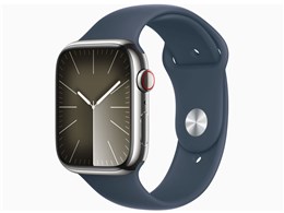 Apple Apple Watch Series 9 GPS+Cellularモデル 45mm MRMP3J/A [シルバーステンレススチールケース/ストームブルースポーツバンド  M/L] 価格比較 - 価格.com