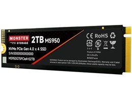 MONSTER STORAGE MS950G75PCIe4-02TB 価格比較 - 価格.com