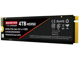 Monster Storage SSD 4TB NVMe PCIeの人気商品・通販・価格比較 - 価格.com