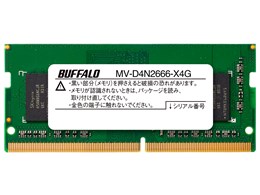 MV-D4N2666-X4G [SODIMM DDR4 PC4-21300 4GB]