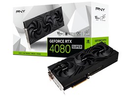 PNY GeForce RTX 4080 SUPER 16GB OC LED トリプルファン