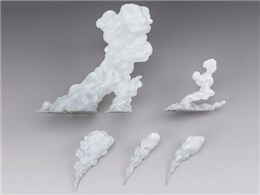 EFFECT SMOKE White Ver. for S.H.Figuarts