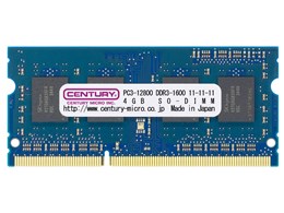 CK4GX2-SOD3U1600H [SODIMM DDR3 PC3-12800 4GB 2g]