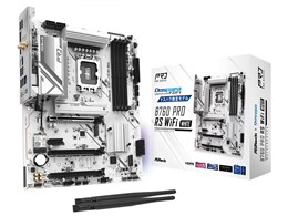 ASRock > B760M Pro RS WiFi White