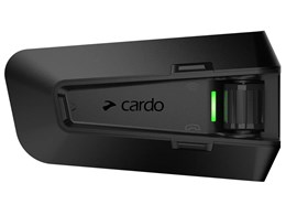 シュー　CARDO インカムPACKTALK SLIM バッテリーとコントローラーを別体式にし、コンパクトに仕上げた