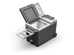 ポータブル冷蔵庫 40L グレー 新品未開封 車載冷蔵庫 IRIS OHYAMA 車載冷蔵庫 ポータブル冷蔵庫 40L アイリスオーヤマ