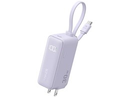 Anker - Anker Power Bank (30W,Built-InUSB-Cケーブル) Amazon | Anker Nano Power Bank (30W, Built-In USB-C Cable