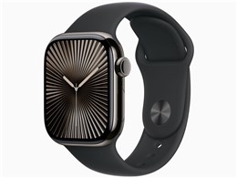 Apple Apple Watch Series 10 GPS+Cellularモデル 42mm MWXG3J/A  [スレートチタニウムケース・ブラックスポーツバンド S/M] 価格比較 - 価格.com