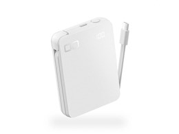 SMARTCOBY Ex SLIM Qi2 & Cable CIO-MB20W2C-5000-EX01-WH [zCg]