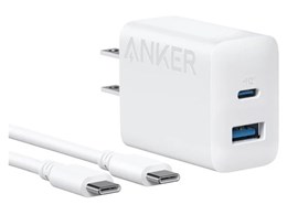 Anker Charger (20WA2-Port) with USB-C & USB-C P[u B2348N21 [zCg]