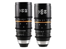 LAOWA Nanomorph Zoom 1.5X S35 2Lens Bundle (28-55mmE50-100mm) Amber