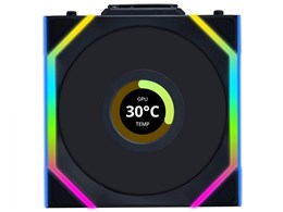 UNI FAN SL WIRELESS LCD120 BK Single Pack UF-SL120-LCD-WLS-1B [ubN]