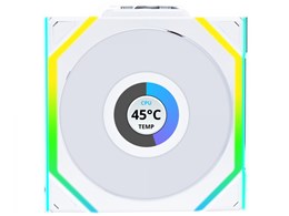 UNI FAN SL WIRELESS LCD120 WT Single Pack UF-SL120-LCD-WLS-1W [zCg]