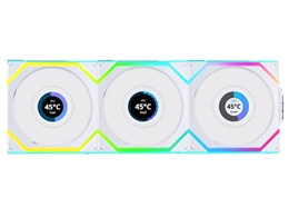 UNI FAN SL WIRELESS LCD120 REVERSE BLADE WT 3Pack UF-RS-SL120-LCD-WLS-3W [zCg]