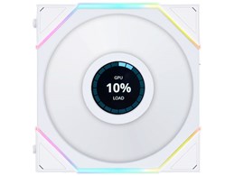 UNI FAN TL 120 LCD REVERSE BLADE WIRELESS WT Single Pack UF-RS-TL120-LCD-WLS-1W [zCg]