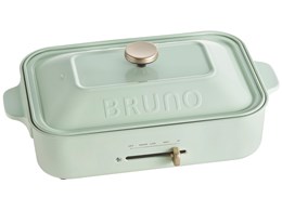 新品未使用品！BRUNO コンパクトホットプレート BOE021　新品未使用　白 BRUNO（ブルーノ） コンパクトホットプレート ホワイトBOE021-WH