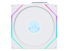 UNI FAN TL 140 LCD REVERSE BLADE WIRELESS WT Single Pack UF-RS-TL140-LCD-WLS-1W [zCg]