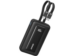Anker Power Bank (10000mAh, Fusion, Built-In USB-C ケーブル