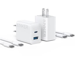 Anker Charger (20WA2-Port) with USB-C & USB-C P[u 2Zbg B2348122 [zCg]